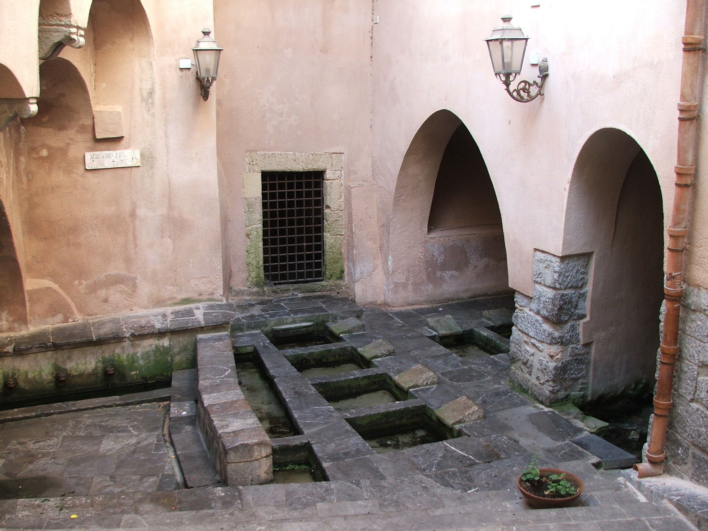 Enceinte de l’hébergement