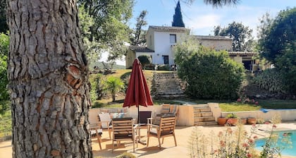 Charming house surrounded by vineyards and the Luberon countryside