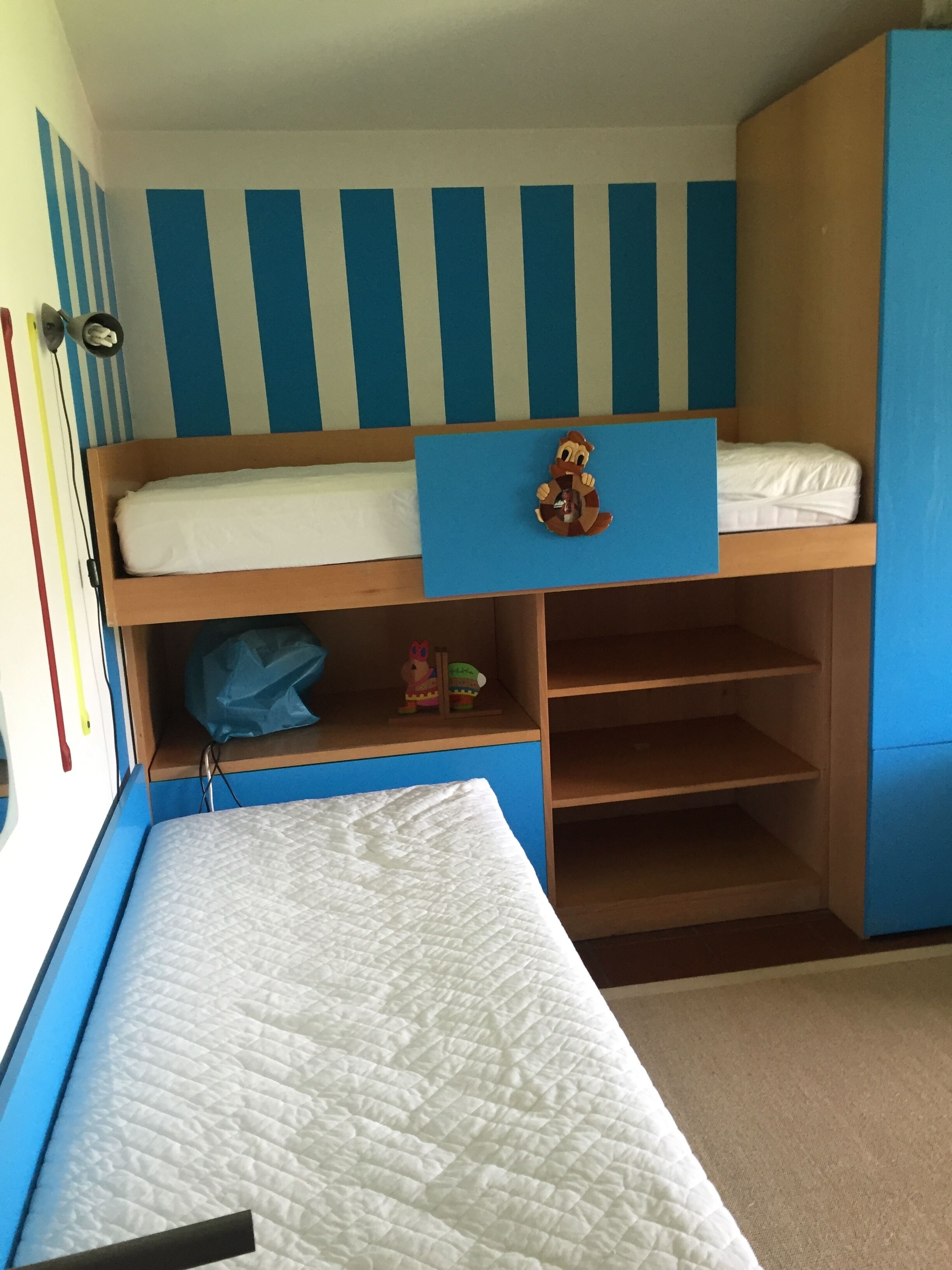 The blue of the strong