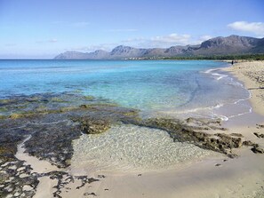 Tæt på stranden