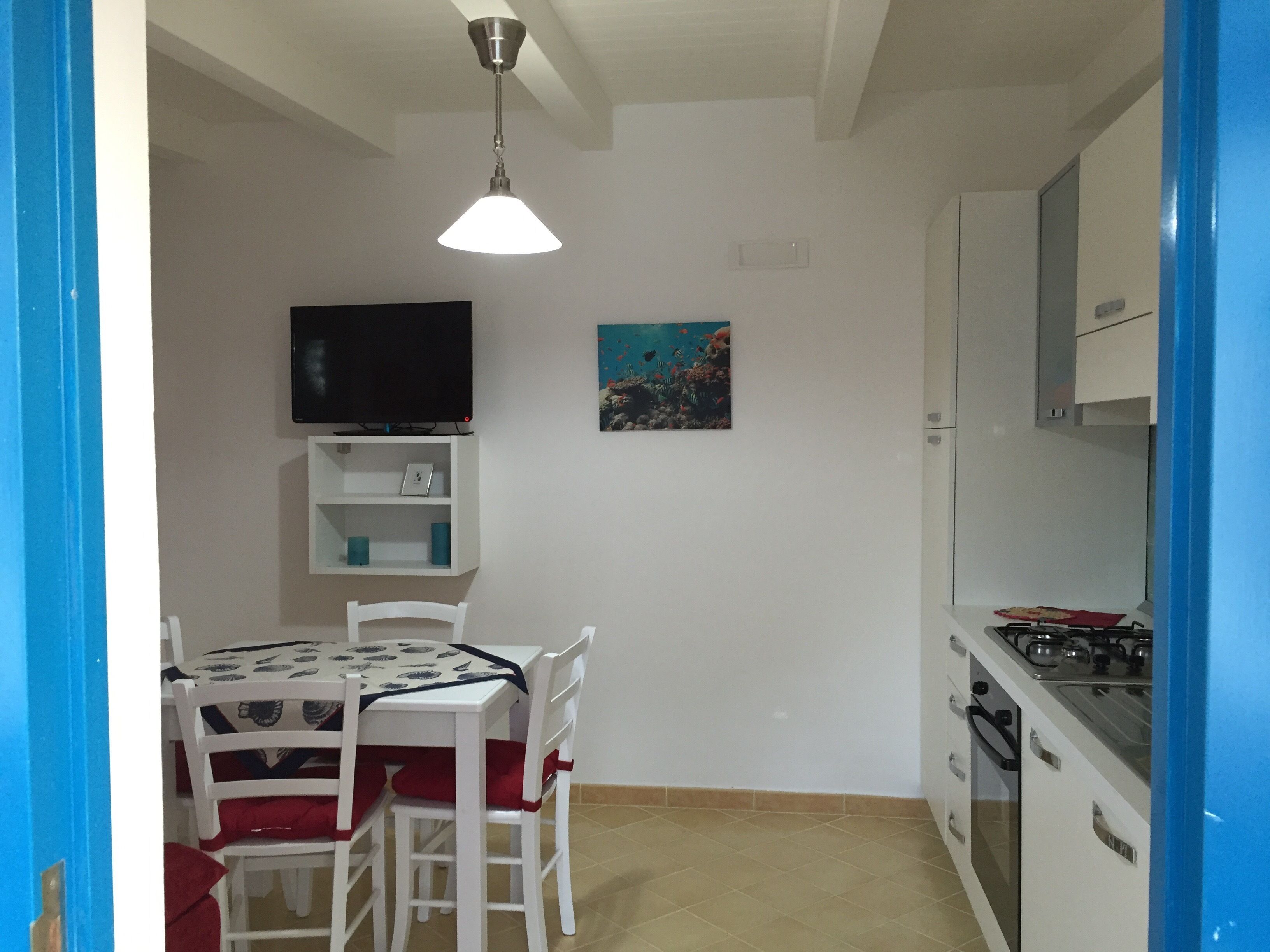 Orange house lampedusa