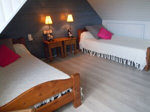 2 chambres, fer et planche Ă repasser, lit parapluie, Wi-Fi gratuit