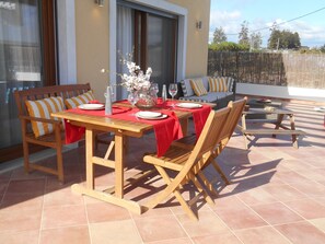 Restauration en plein air