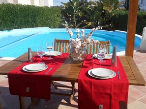 Outdoor pool - LUXURY VILLA WITH PRIVATE POOL AND FREE BOAT - BEACH AND GOLF (Tavira)