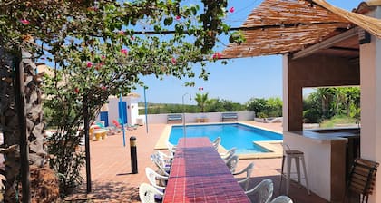 Spacious Seville Cortijo with large private pool set in orange groves free wifi