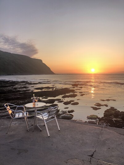 Sharing Sunsets and Tides - bliss!