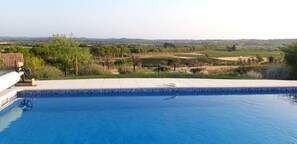 A heated pool - Air Conditioned Villa With Private Pool And Panoramic Views (Neffiès)
