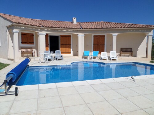 Air Conditioned Villa With Private Pool And Panoramic Views