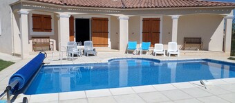 Aire acondicionado Villa con piscina privada y vistas panorámicas