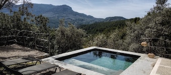 Beautiful stone house with private pool, terraces, mountain views