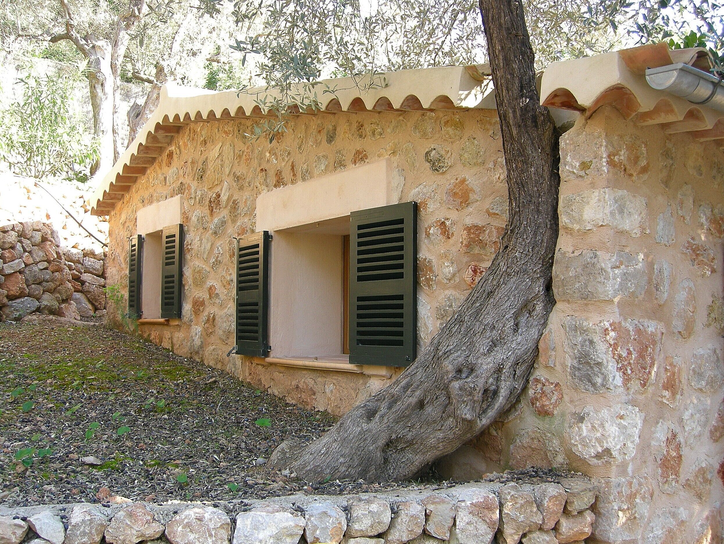 Beautiful stone house with private pool, terraces, mountain views