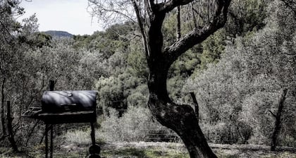 Schönes Steinhaus mit privatem Pool, Terrassen, Blick auf die Berge