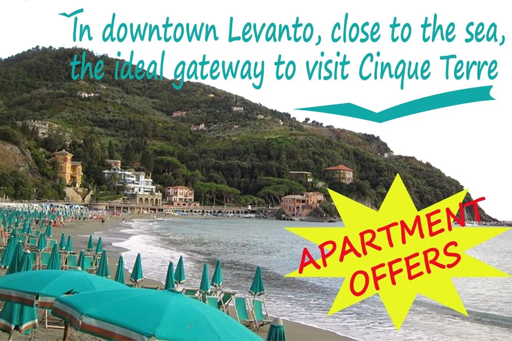 LEVANTO (CINQUE TERRE) SPECIAL OFFER !!! 150 METERS FROM THE SEA!!!
