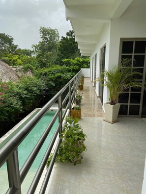 Alberca al aire libre 