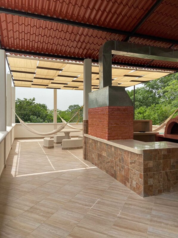 Terraza en la azotea