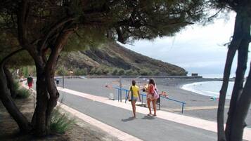 Vlak bij het strand, strandlakens