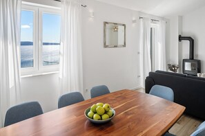 Dining - VILLA B2B with heated pool and panoramic sea views! (Borak)