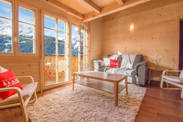 Ferienwohnung in Wengen - Chalet Aberot Staubbach