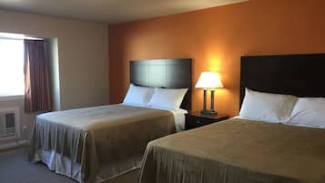 Desk, blackout drapes, free WiFi, bed sheets