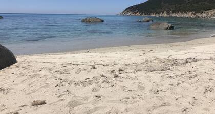 House with garden and seaview