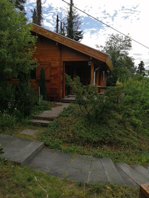 Exterior - Rustic situated wooden chalet with stunning views (Willingen (Upland))