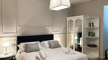 2 makuuhuonetta, silitysrauta/-lauta, vauvan matkasänky, ilmainen Wi-Fi