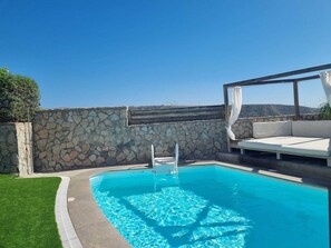 Udendørs pool, opvarmet pool