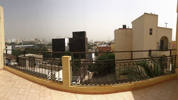 Comfort Double Room | Terrace/patio - Hôtel La Citronnelle (Dakar)