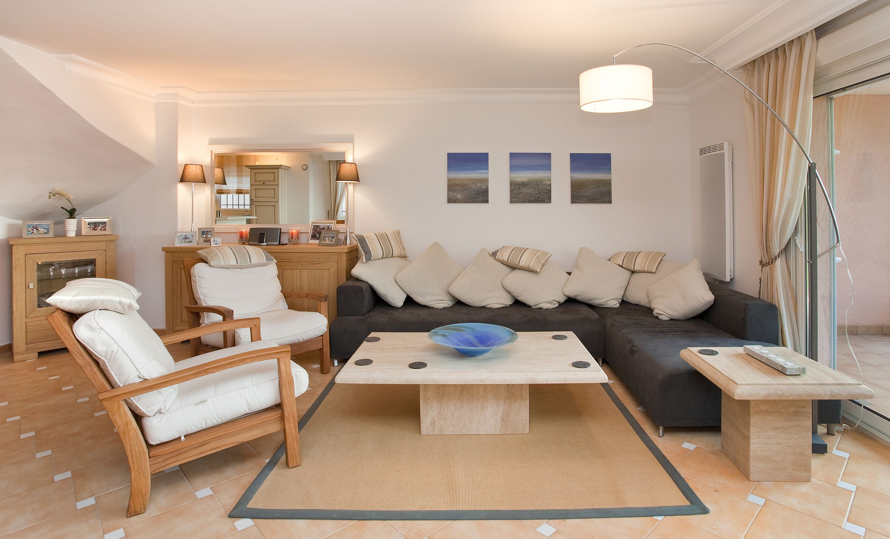 4 Lits Pour 8 Villas Face à La Plage Avec Piscine Partagée Et Jardin Privé. - Les Issambres