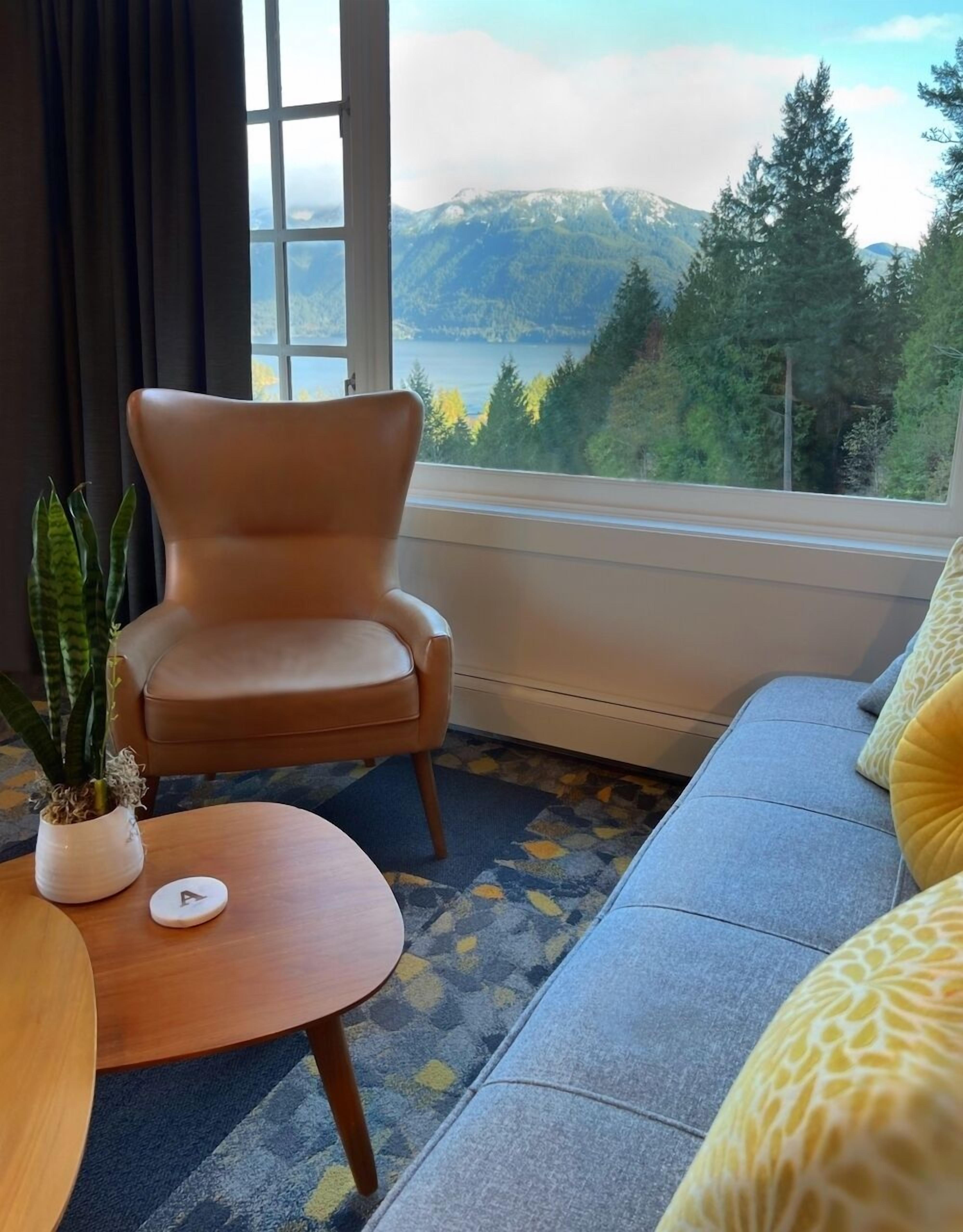 deluxe room, 1 king bed with sofa bed, non smoking, ocean view (cape suite) | living area | smart tv, netflix, pay films