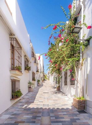 Property grounds - AWESOME FIRST LINE BEACH APARTMENT (Marbella)