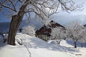 Exterior - Lovely flat (sleeps 6/8) in chalet 300 m from slopes with shared sauna  (Les Avanchers-Valmorel)
