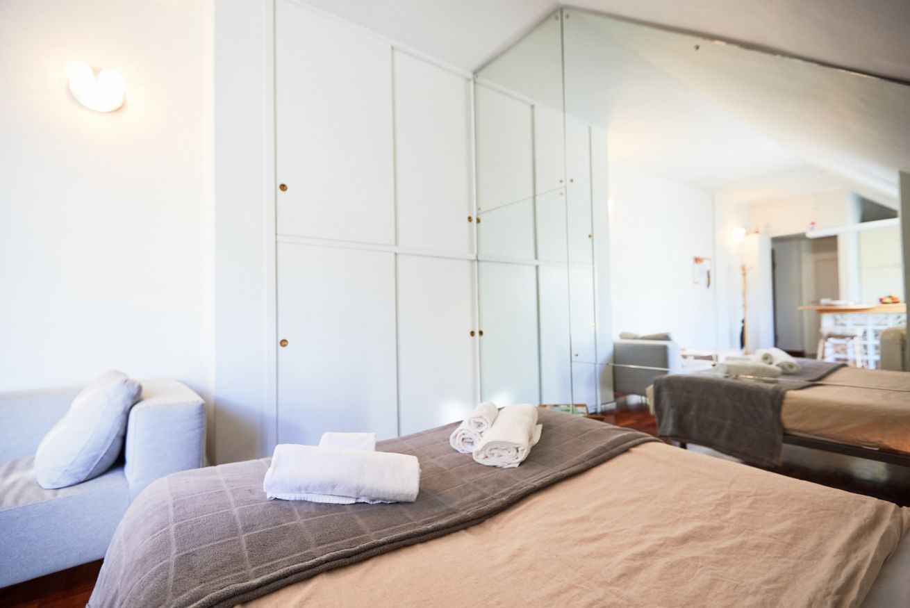 1 Schlafzimmer, Bügeleisen/Bügelbrett, WLAN