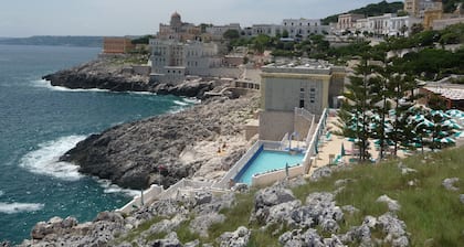Einzigartiges Apartment mit 2 großen Terrassen, 4 Gehminuten vom Zentrum von Otranto und dem Meer entfernt
