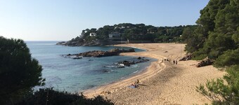 Two rooms Apartment/ flat in S'Agaro with shared pool and garden