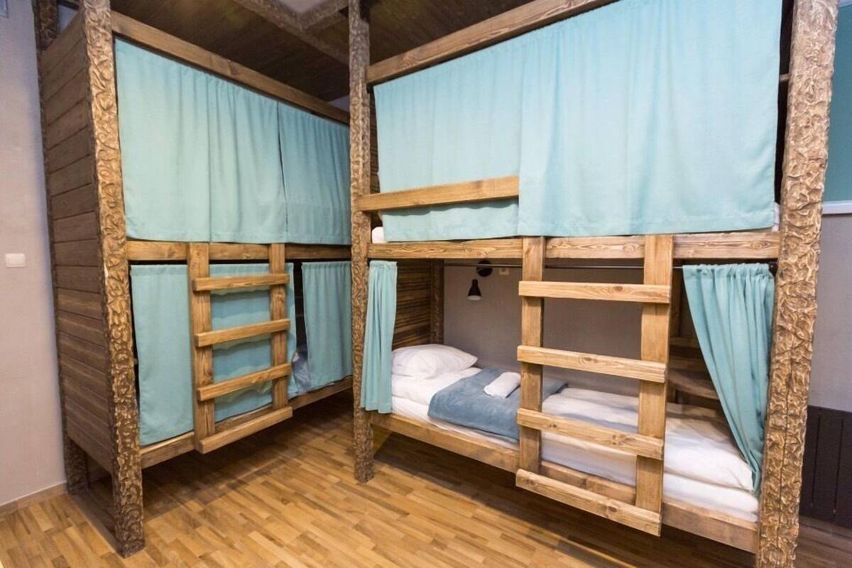 Shared Dormitory, Mixed Dorm (6 guests) | Memory-foam beds, desk, blackout curtains, rollaway beds