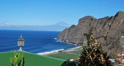 El Silbo II Upea näköala merelle ja Hermiguan laaksoon. Luonto ja rauha