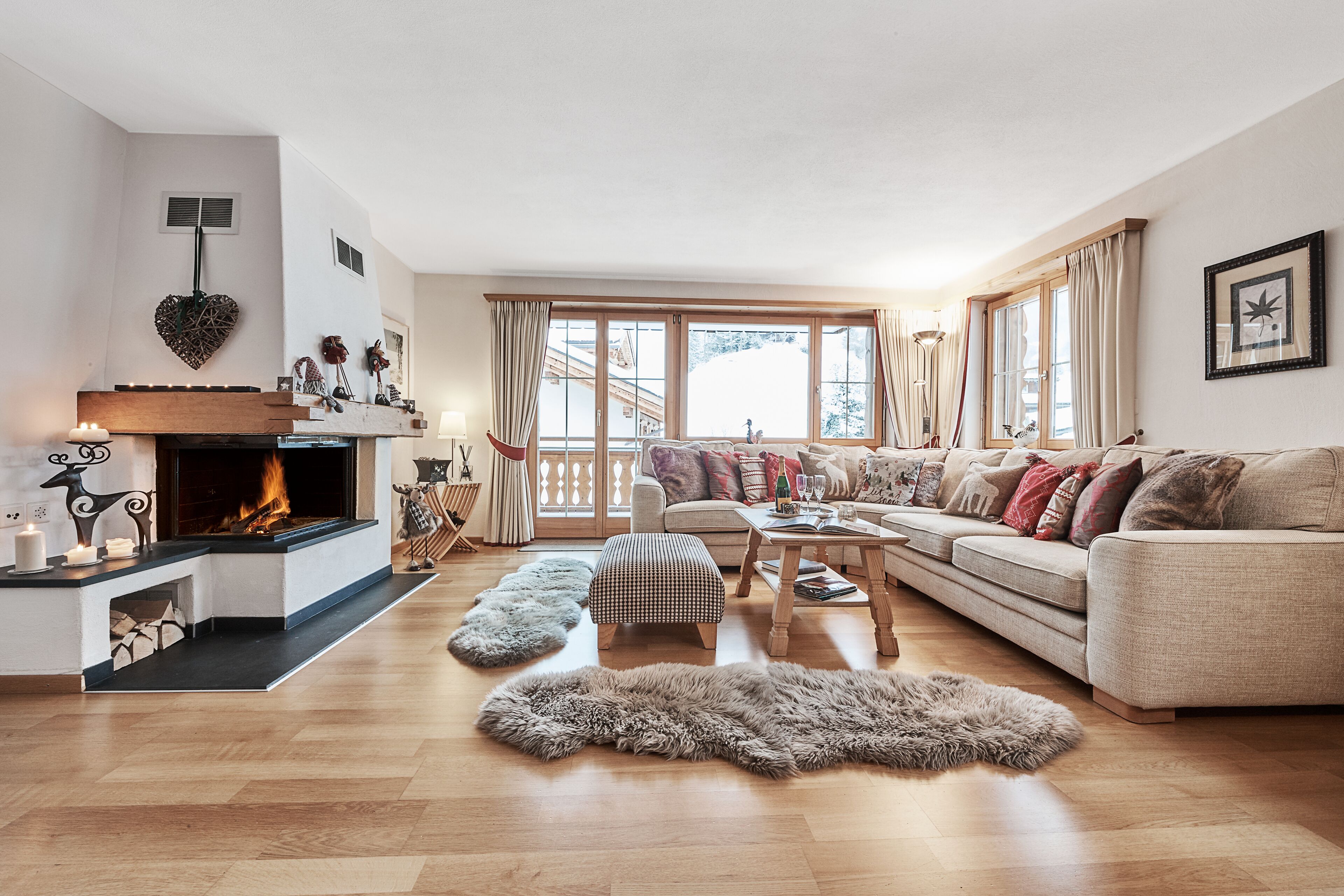 Klosters luxury home in the heart of the village