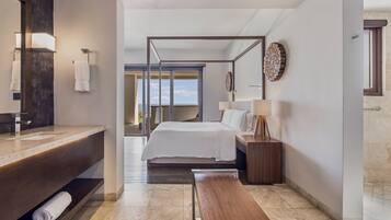 Værelse - 3 soveværelser (Residence) | 2 soveværelser, premium-sengetøj, dundyner, senge med topmadrasser