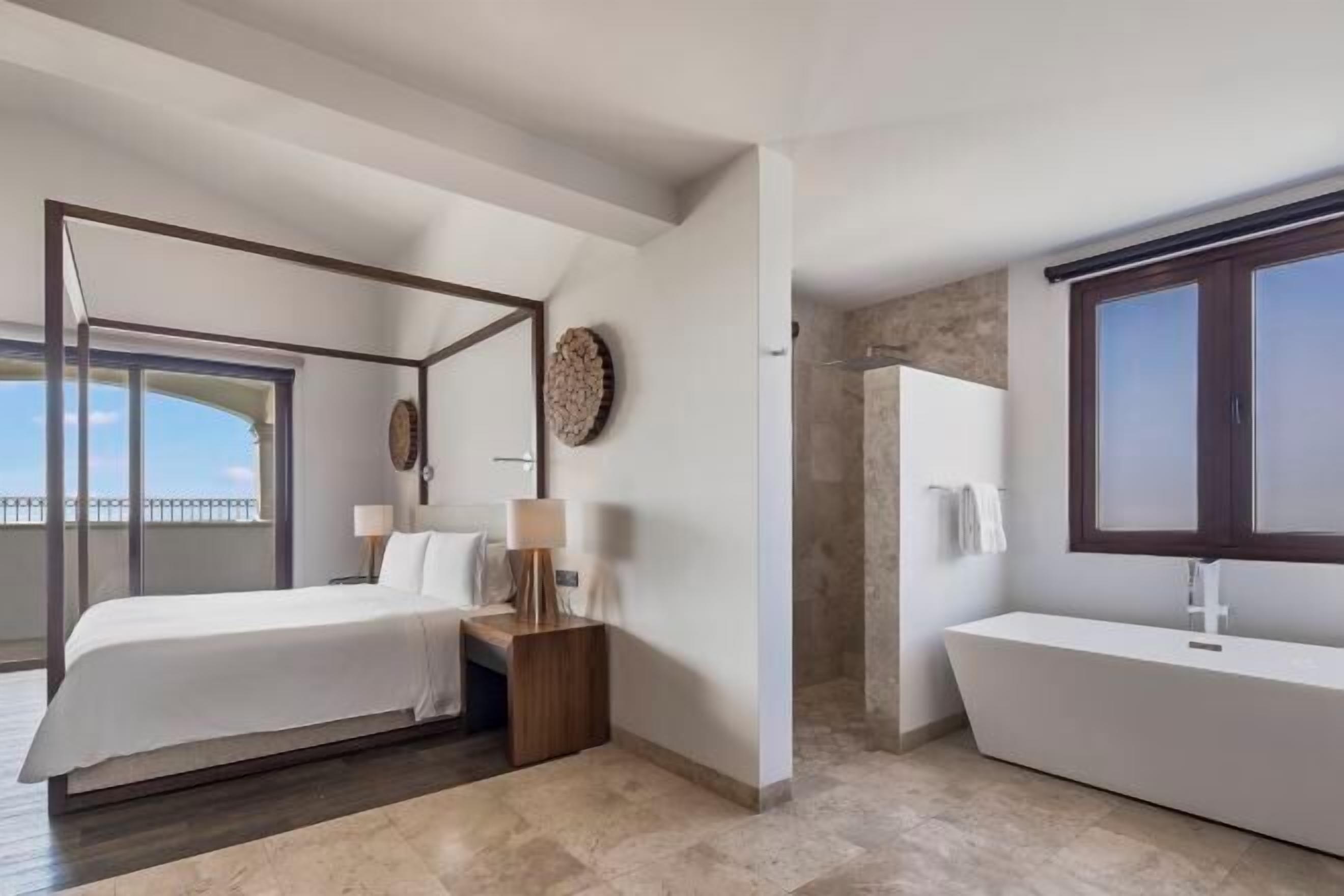 Premium bedding, down comforters, pillowtop beds, in-room safe