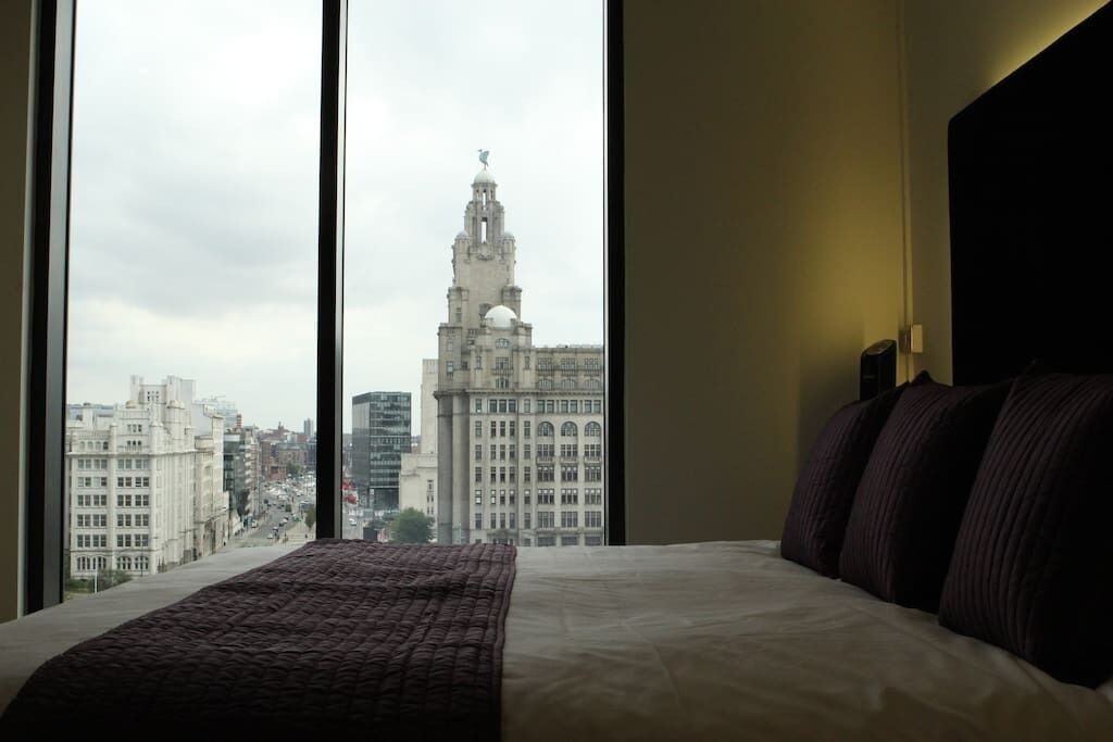 Located above the prestigious Malmaison hotel and has amazing city views from the 10th Floor.