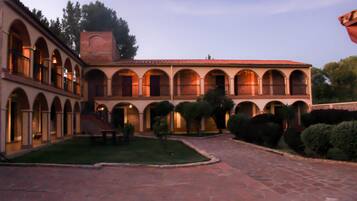 Front of property – evening/night