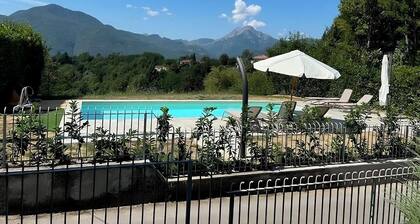 Family Villa in Barga with private pool, expansive terrace with stunning views.