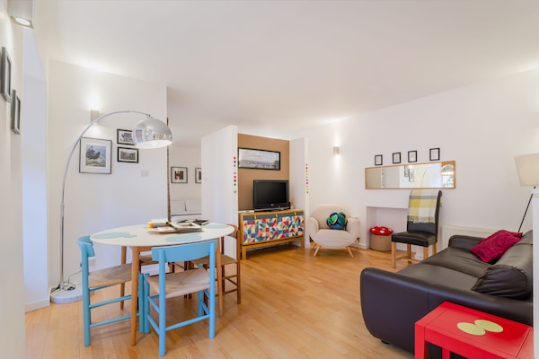 Beautiful open plan living and dining areas.