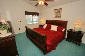 4 bedrooms, in-room safe, iron/ironing board, WiFi