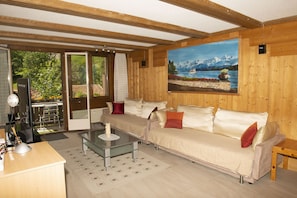 Smart TV, reproductor de DVD, libros y biblioteca musical