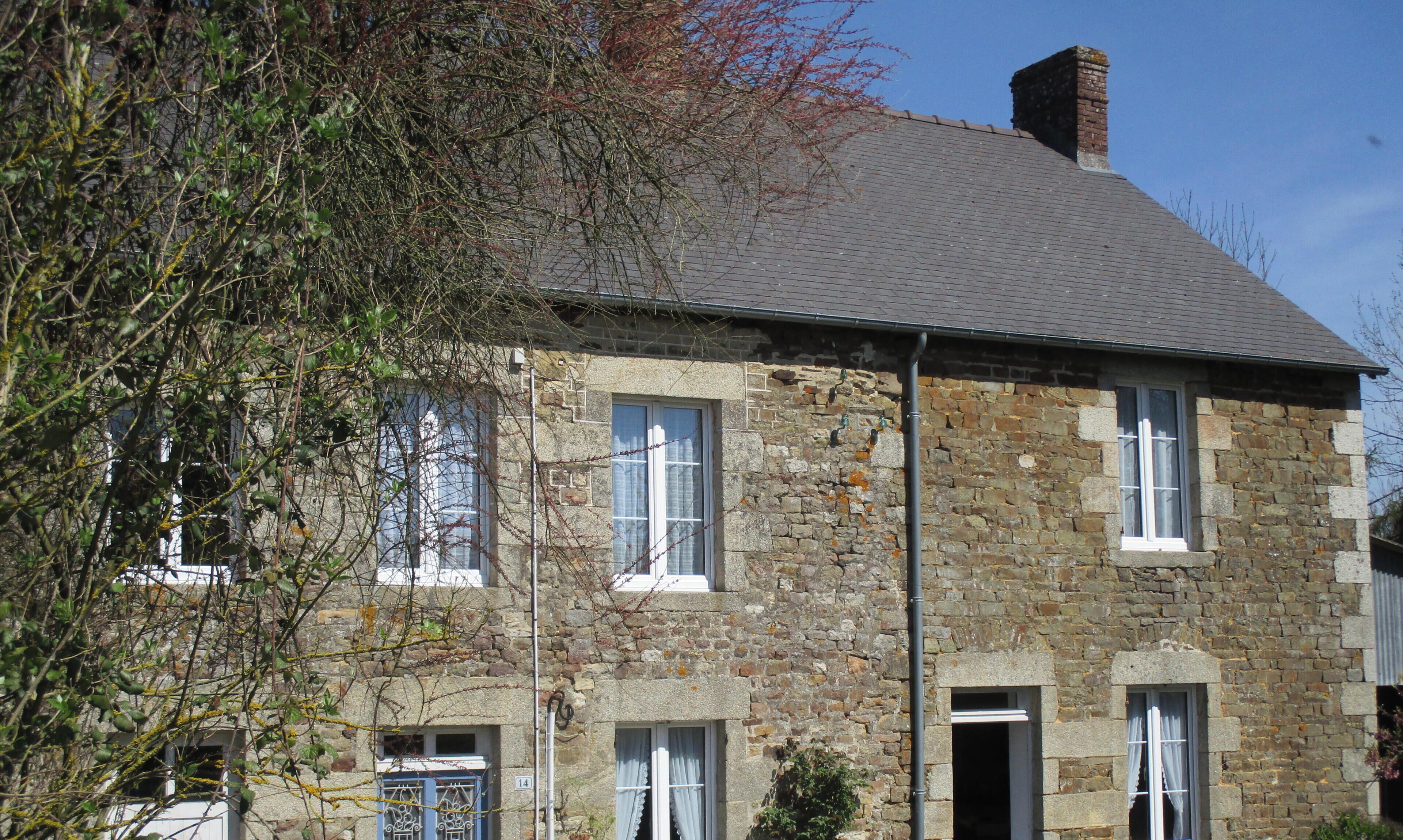 External view, bathed in early Spring sunshine!