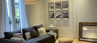 Minimalist apartment in the heart of Bilbao, metro and parking at 50m