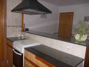 Fridge, microwave, oven, dishwasher - LA FORADADA HUTTE APARTMENT 031703. (San Carlos de la Rápita)