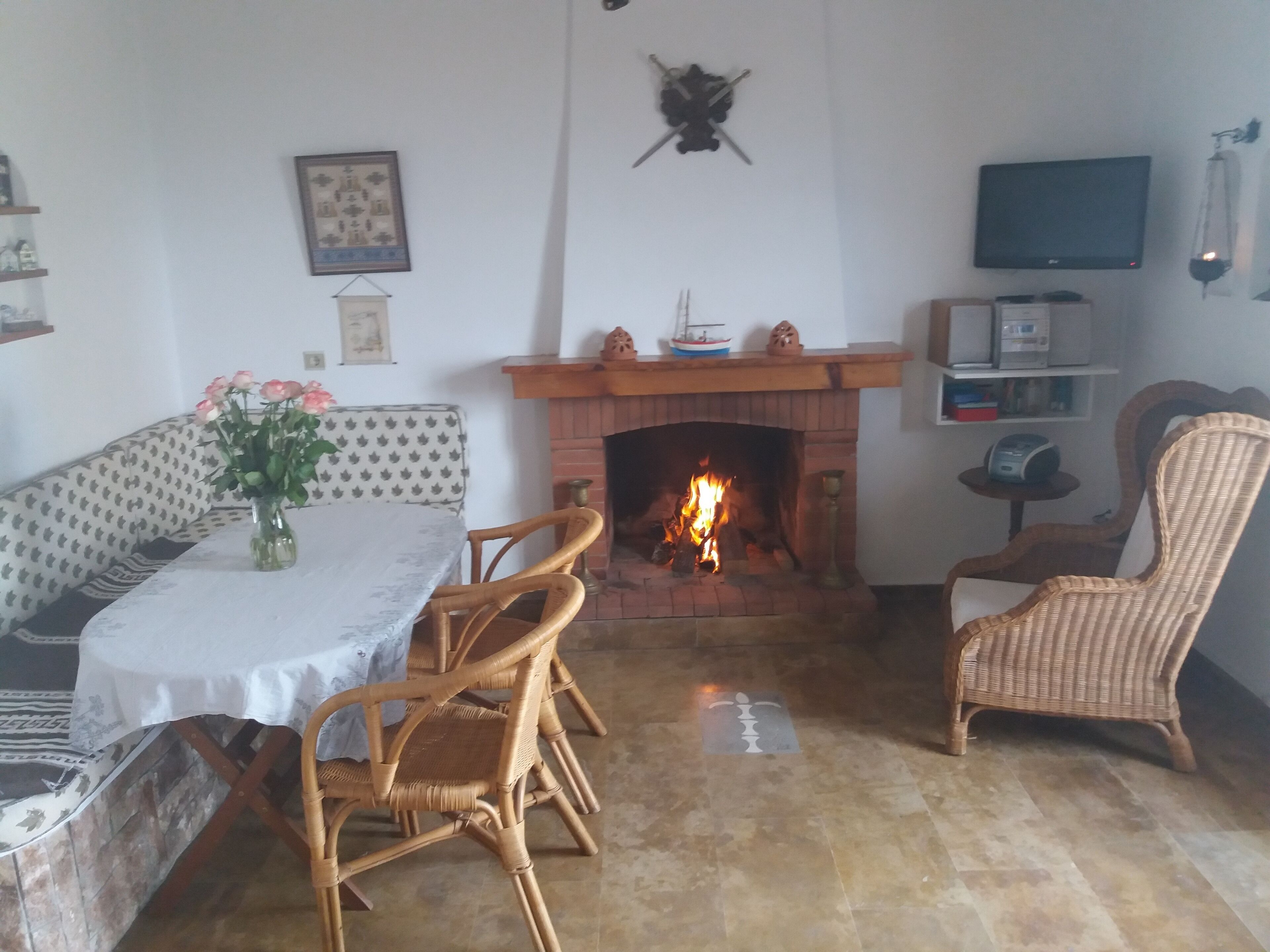 Maria Christina' s house. Your beachfront place.